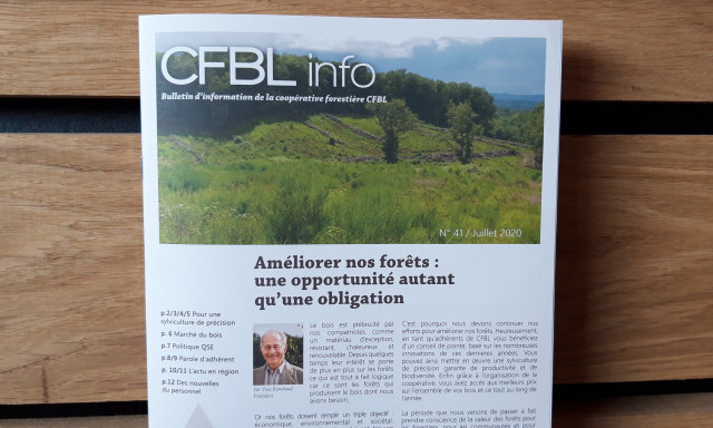 Le CFBL Info de juillet vient de paraître