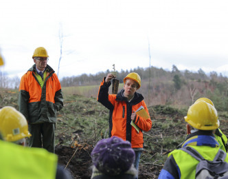 AG de section Limousin Auvergne et visite d’un chantier de plantation