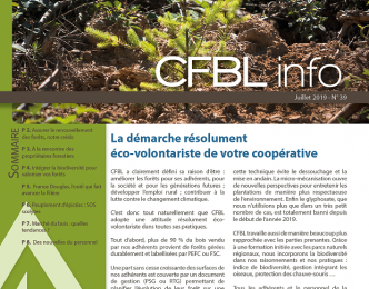 Le CFBL Info de juillet vient de paraître